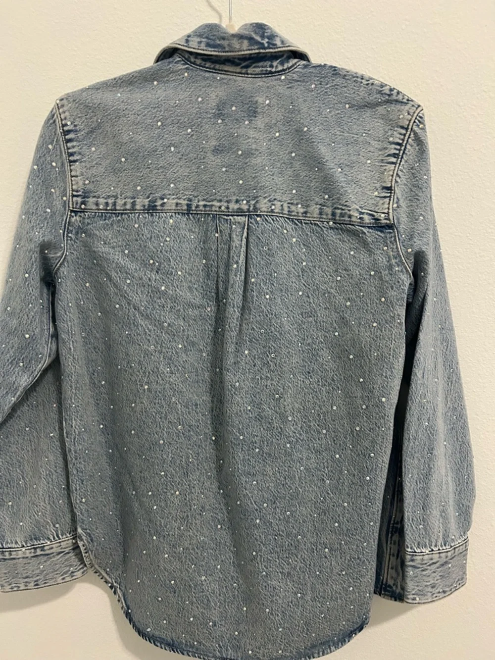 Universal Thread Light Blue Denim Button-Front Shirt Jacket - Picture 2 of 3